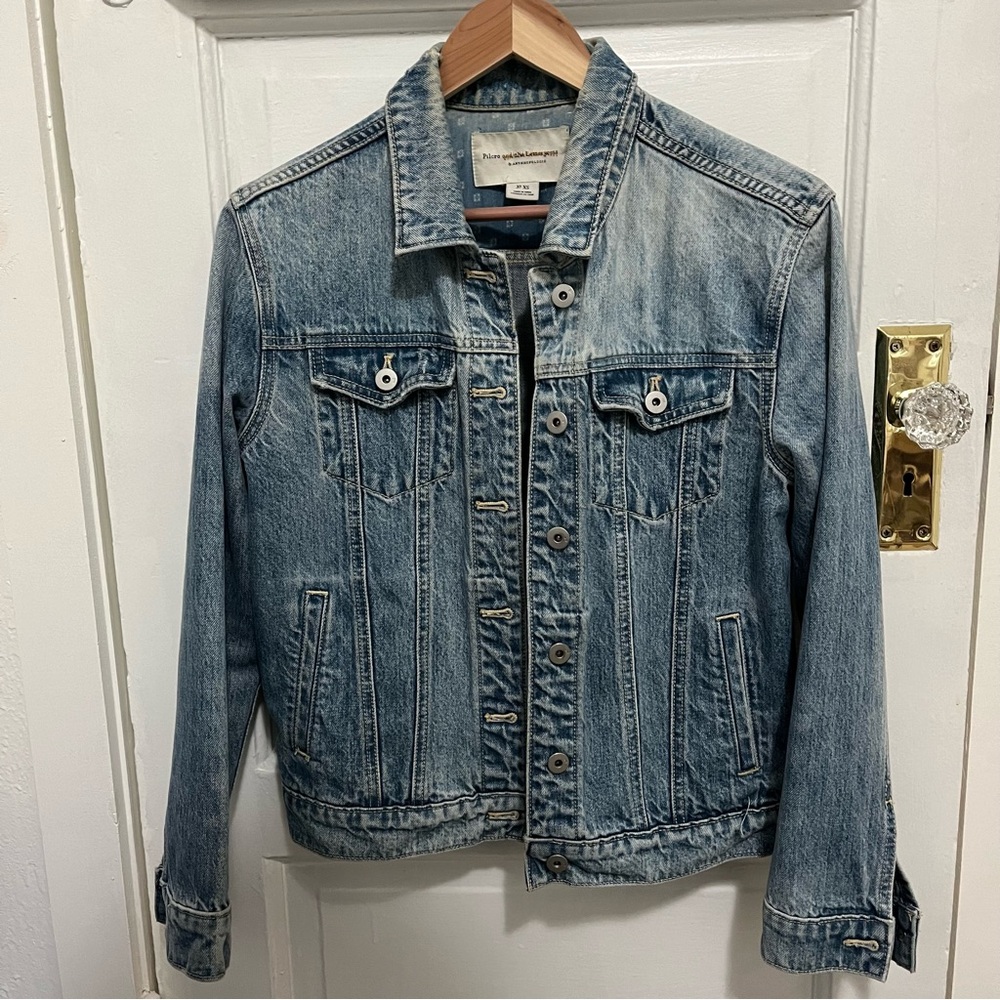 Pilcro & the Letterpress by Anthropologie jean jacket XS